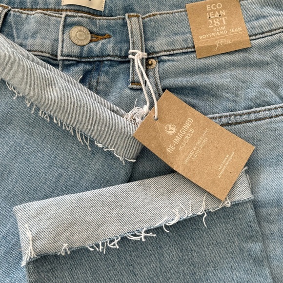J. Crew Denim Womens Boyfriend Slim Distressed Jeans - Picture 7 of 8